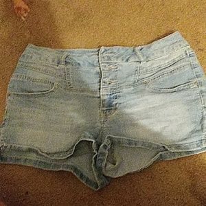 High waist shorts